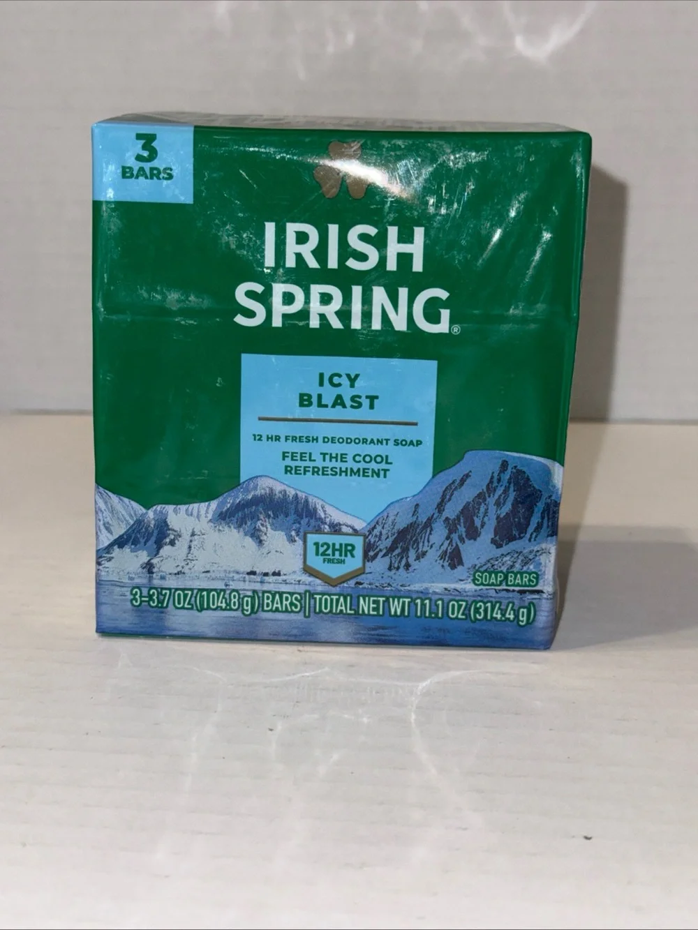 Icy Blast Deodorant Soap Bars - Green
